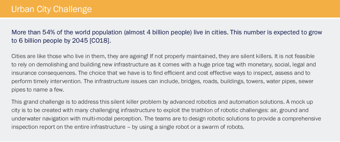 Urban City Challenge